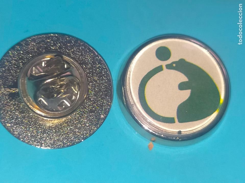 Pins e Spille di collezione: PIN REDONDO METAL - banco cajas de ahorros caja de madrid