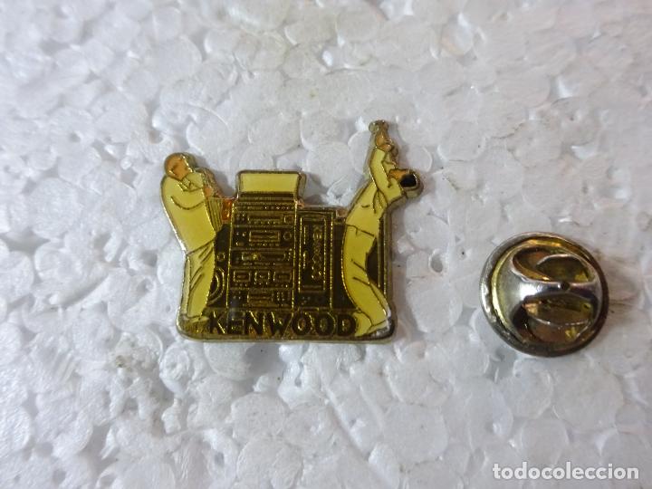 Collection pins: PIN DE M&Uacute;SICA SONIDA TV. KENWOOD