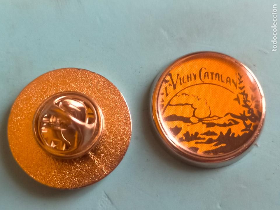 Collection pins: PIN REDONDO METAL - AGUA VICHY CATALAN
