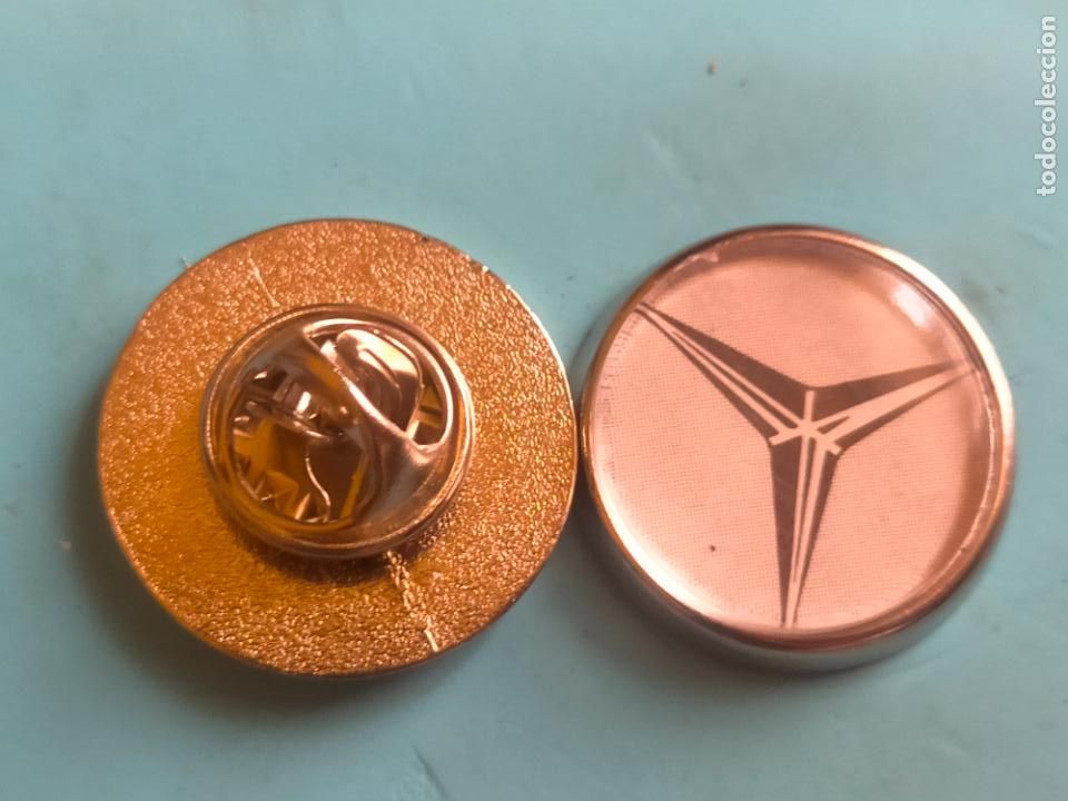 Sammlung von Pins: PIN REDONDO METAL - COCHE MERCEDES