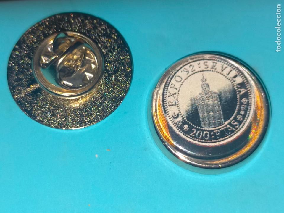 Sammlung von Pins: PIN REDONDO imagen de moneda conmemorativa descubrimiento Am&eacute;rica Crist&oacute;bal Col&oacute;n quinto centenario