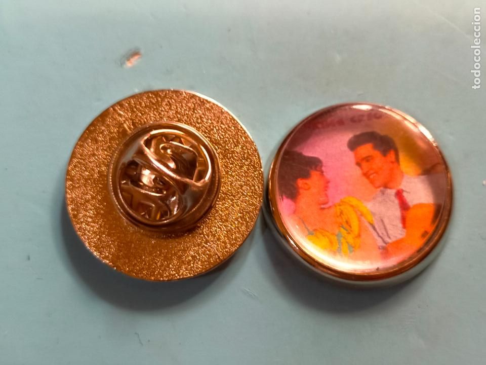 Pin's de collection: PIN REDONDO - MUSICA CINE ELVIS PRESLEY