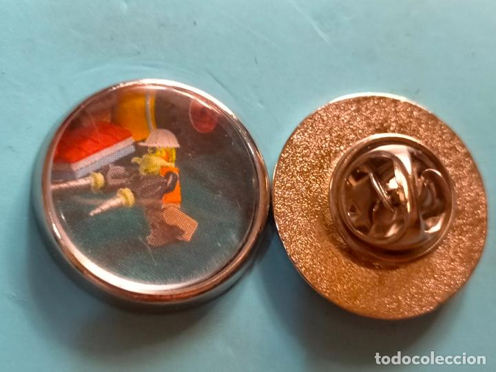 Pin's de collection: PIN REDONDO METAL - JUGUETES LEGO