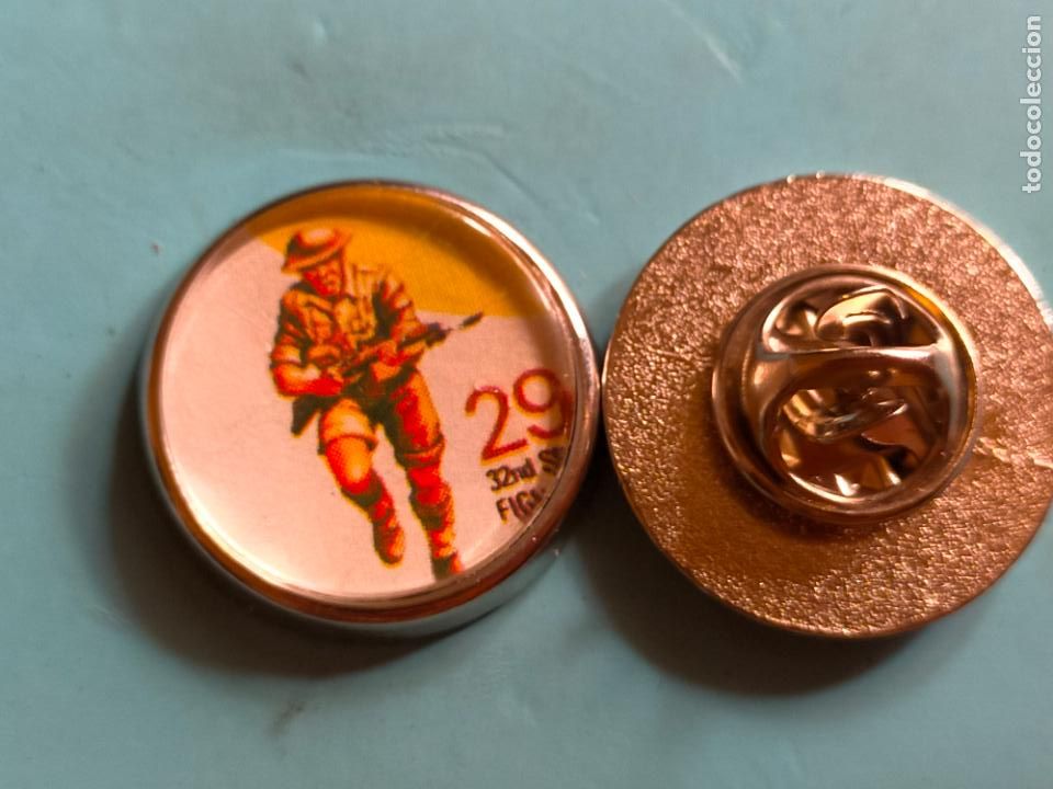 Collection pins: pin redondo metal - MILITAR SOLDADO GUERRA MAQUETAS SOLDADOS DE PLOMO FIGURAS PERSONAJES AIRFIX