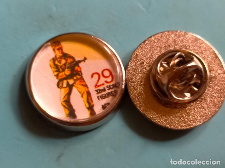 Collection pins: pin redondo metal - MILITAR SOLDADO GUERRA MAQUETAS SOLDADOS DE PLOMO FIGURAS PERSONAJES AIRFIX