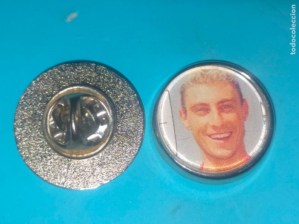 Pins de colecci&oacute;n: PIN REDONDO METAL - ESCUDO FUTBOL ATLETICO CLUB OSASUNA