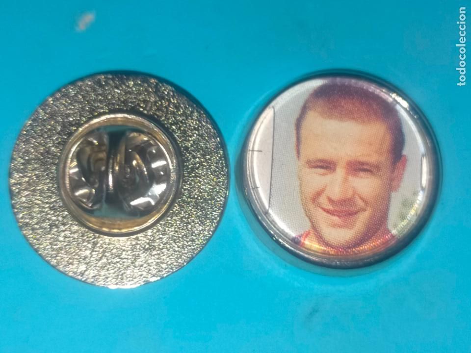 Pins de colecci&oacute;n: PIN REDONDO METAL - ESCUDO FUTBOL ATLETICO CLUB OSASUNA