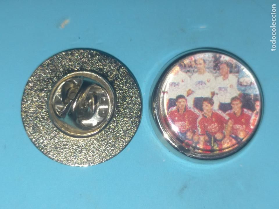 Pins de colecci&oacute;n: PIN REDONDO METAL - ESCUDO FUTBOL ATLETICO CLUB OSASUNA