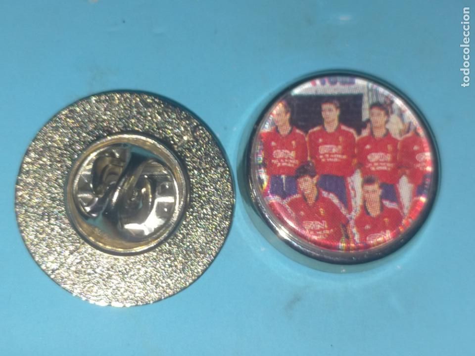 Pins de colecci&oacute;n: PIN REDONDO METAL - ESCUDO FUTBOL ATLETICO CLUB OSASUNA