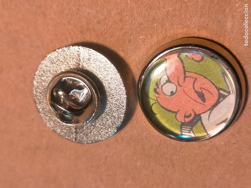 Collection pins: PIN REDONDO METAL - c&oacute;mic Mortadelo y Filem&oacute;n tebeos