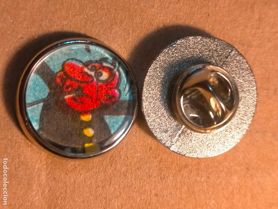 Pin's de collection: PIN REDONDO METAL - c&oacute;mic Mortadelo y Filem&oacute;n tebeos