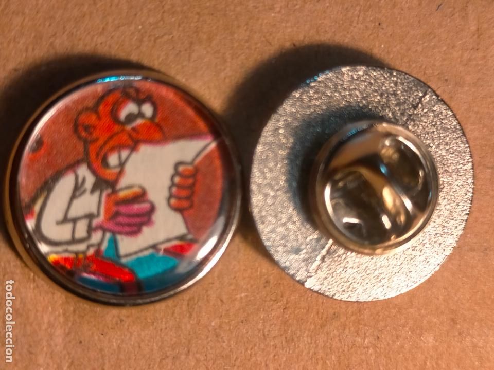 Pins de cole&ccedil;&atilde;o: PIN REDONDO METAL - c&oacute;mic Mortadelo y Filem&oacute;n tebeos
