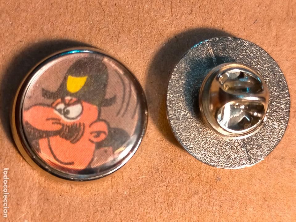 Pins de cole&ccedil;&atilde;o: PIN REDONDO METAL - c&oacute;mic Mortadelo y Filem&oacute;n tebeos