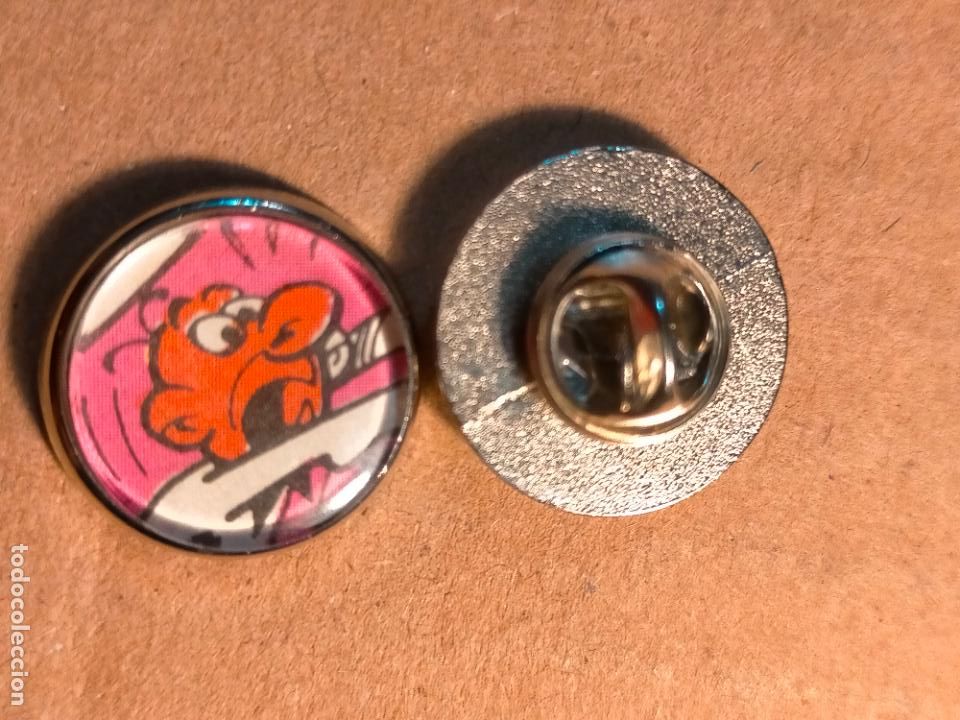Collection pins: PIN REDONDO METAL - c&oacute;mic Mortadelo y Filem&oacute;n tebeos