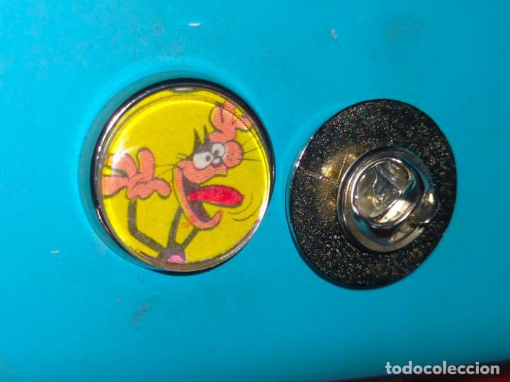 Collection pins: PIN REDONDO METAL - c&oacute;mic Mortadelo y Filem&oacute;n tebeos