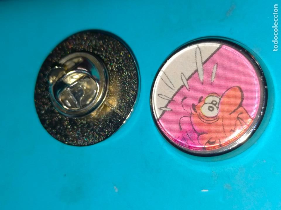 Pin's de collection: PIN REDONDO METAL - c&oacute;mic Mortadelo y Filem&oacute;n tebeos