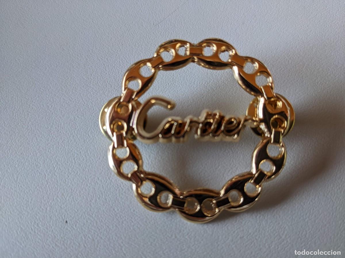 Pins de colecci&oacute;n: CARTIER PIN RARO - MUY BUEN ESTADO - 4,5 CM DE DIAMETRO