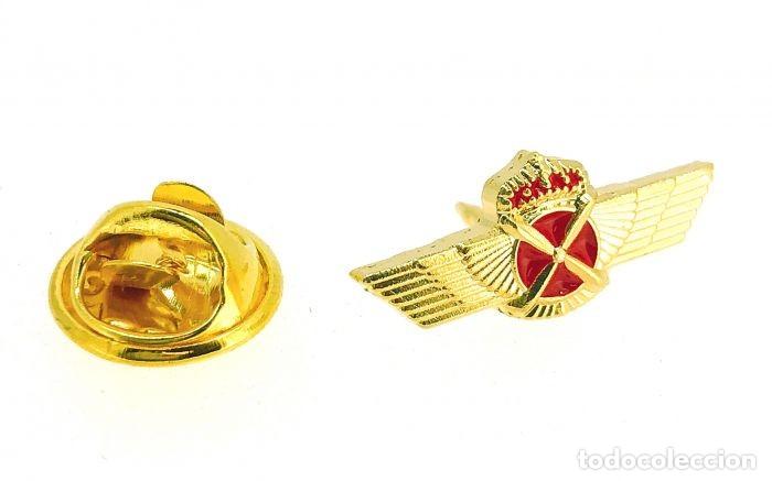Pins de colecci&oacute;n: Pin de Solapa Emblema Ejercito del Aire Rokiski de Piloto