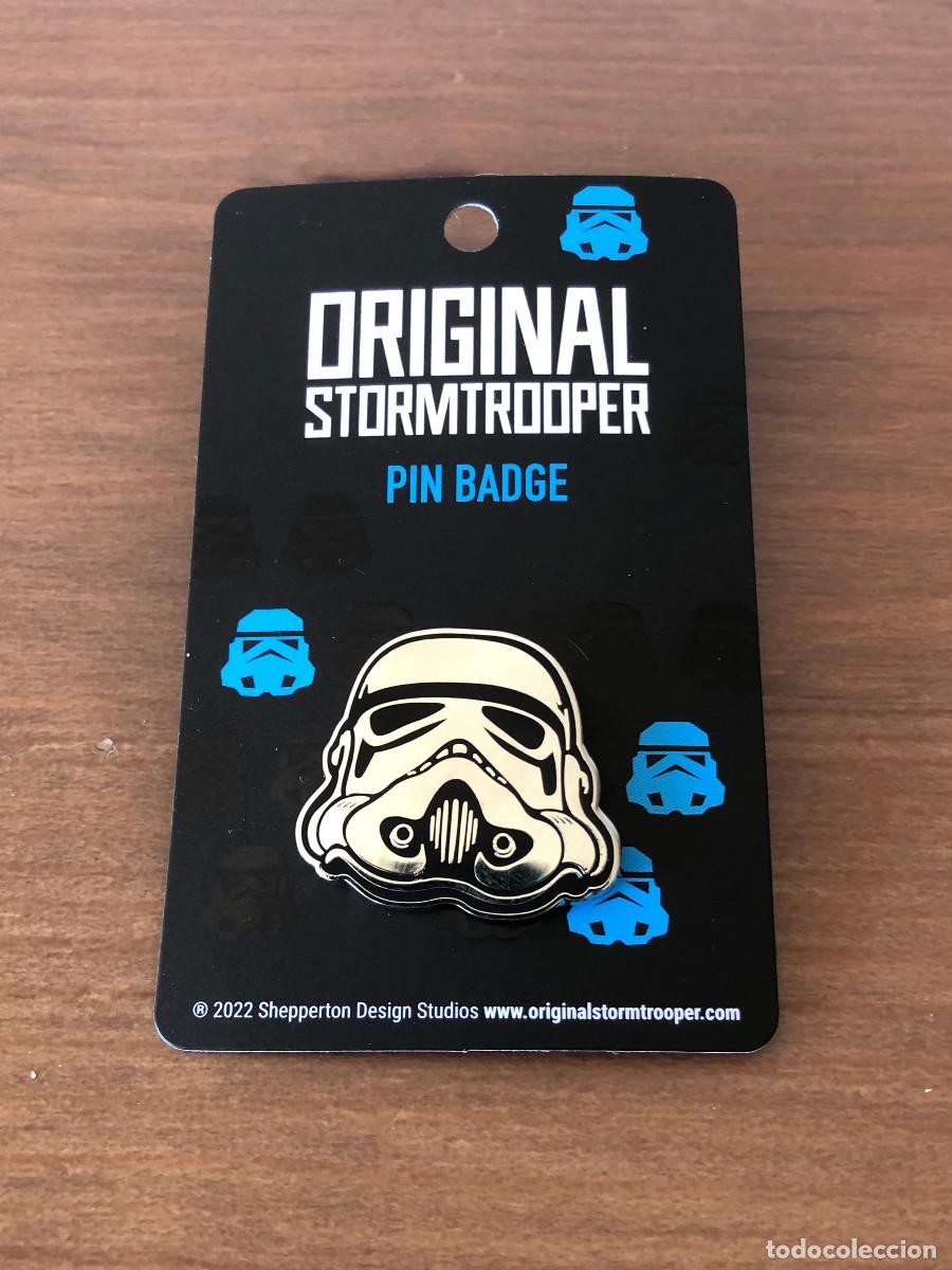 Pins de colecci&oacute;n: PIN METALICO ESMALTADO STORMTROOPER STAR WARS GUERRA DE LAS GALAXIAS NUEVO SIN USO