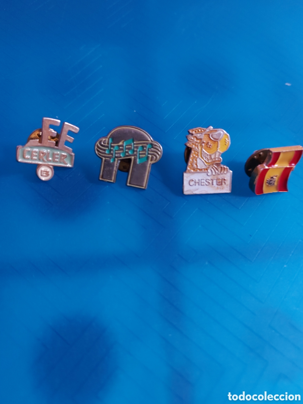 Pins de colecci&oacute;n: 4 mpiuns1es de Espa&ntilde;ay1 mu