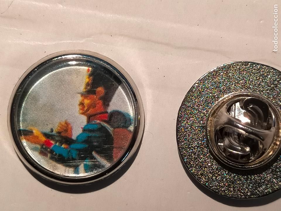 Collection pins: pin redondo metal - MILITAR SOLDADO GUERRA MAQUETAS SOLDADOS DE PLOMO FIGURAS PERSONAJES AIRFIX