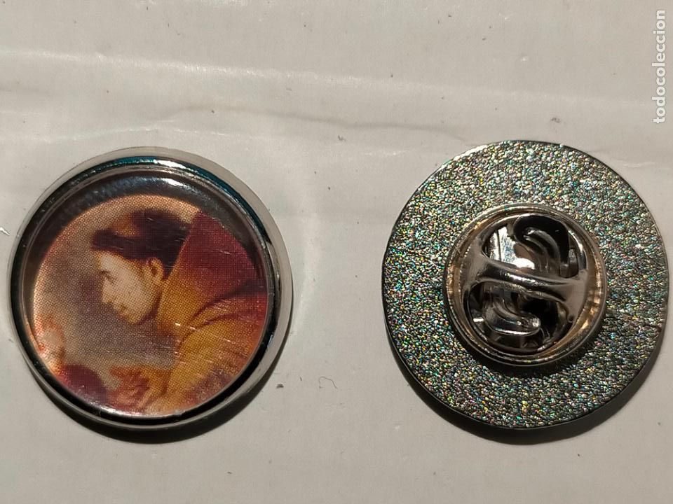Collection pins: pin redondo metal - RELIGIOSO SANTO SANTORAL SAN ANTONIO