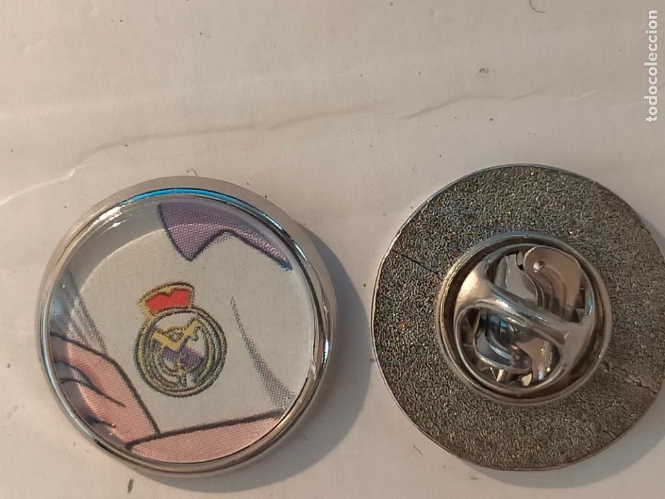 Pins de colecci&oacute;n: pin redondo metal - FUTBOL ESCUDO REAL MADRID