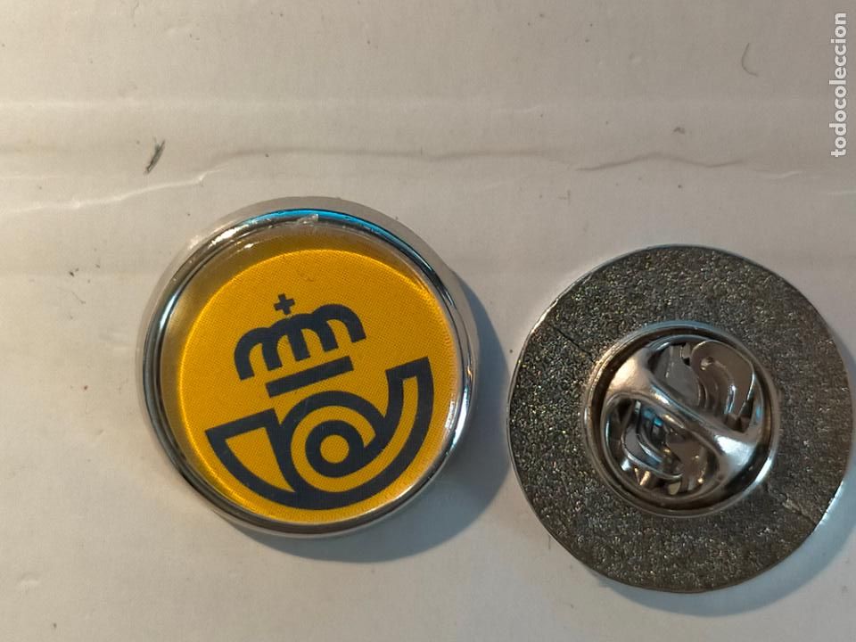 Pins de colecci&oacute;n: pin redondo metal - CORREOS Y TELEGRAFOS ESPA&Ntilde;A