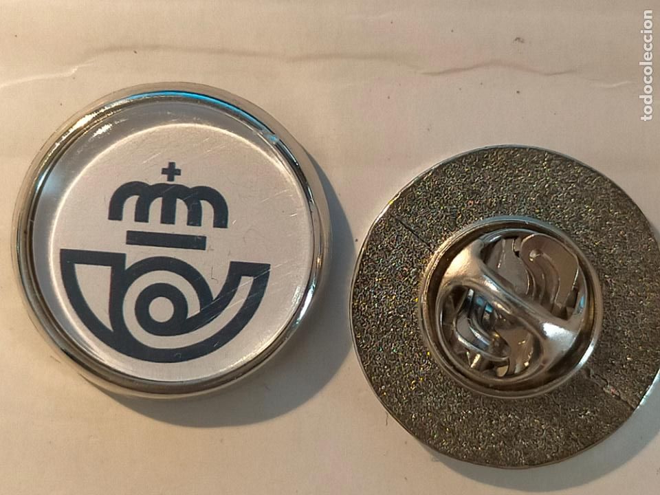 Pins de colecci&oacute;n: pin redondo metal - CORREOS Y TELEGRAFOS ESPA&Ntilde;A