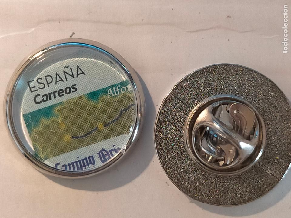 Pins de colecci&oacute;n: pin redondo metal - CORREOS Y TELEGRAFOS ESPA&Ntilde;A