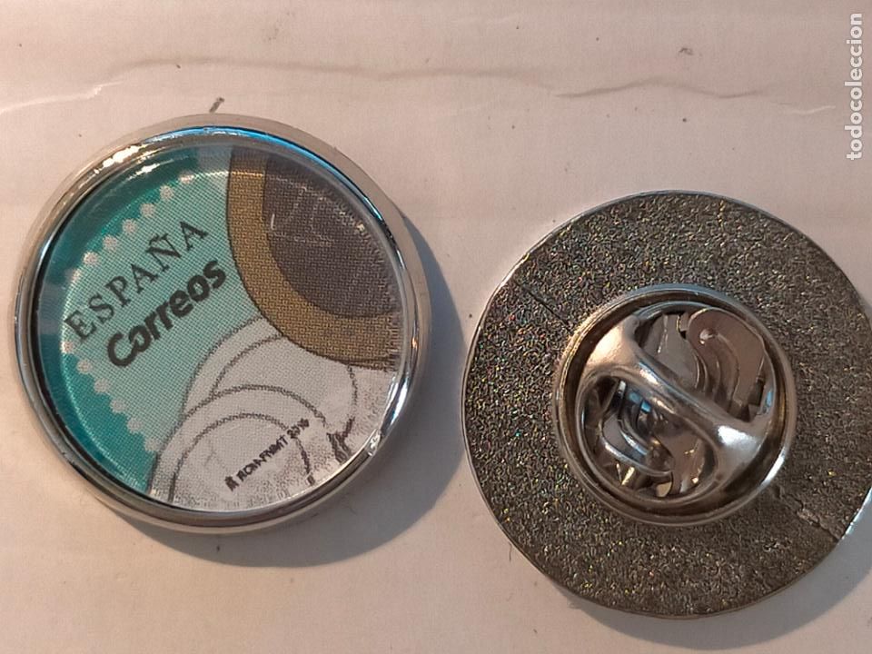 Collection pins: pin redondo metal - CORREOS Y TELEGRAFOS ESPA&Ntilde;A