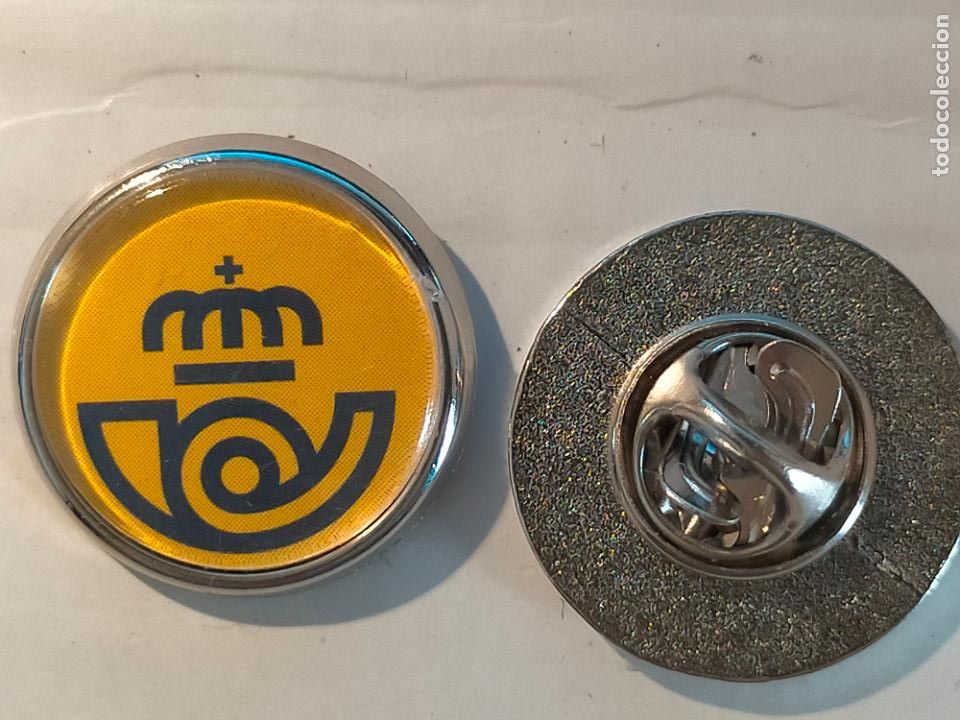 Pins de colecci&oacute;n: pin redondo metal - CORREOS Y TELEGRAFOS ESPA&Ntilde;A