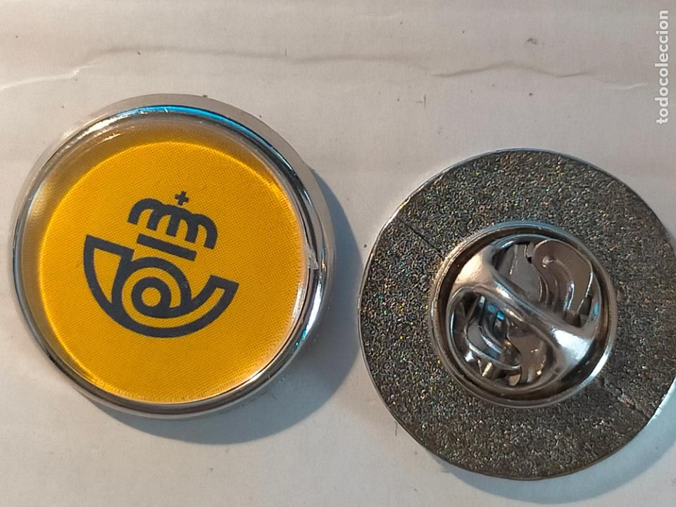 Collection pins: pin redondo metal - CORREOS Y TELEGRAFOS ESPA&Ntilde;A
