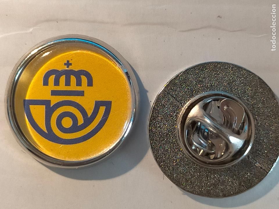 Pins de colecci&oacute;n: pin redondo metal - CORREOS Y TELEGRAFOS ESPA&Ntilde;A