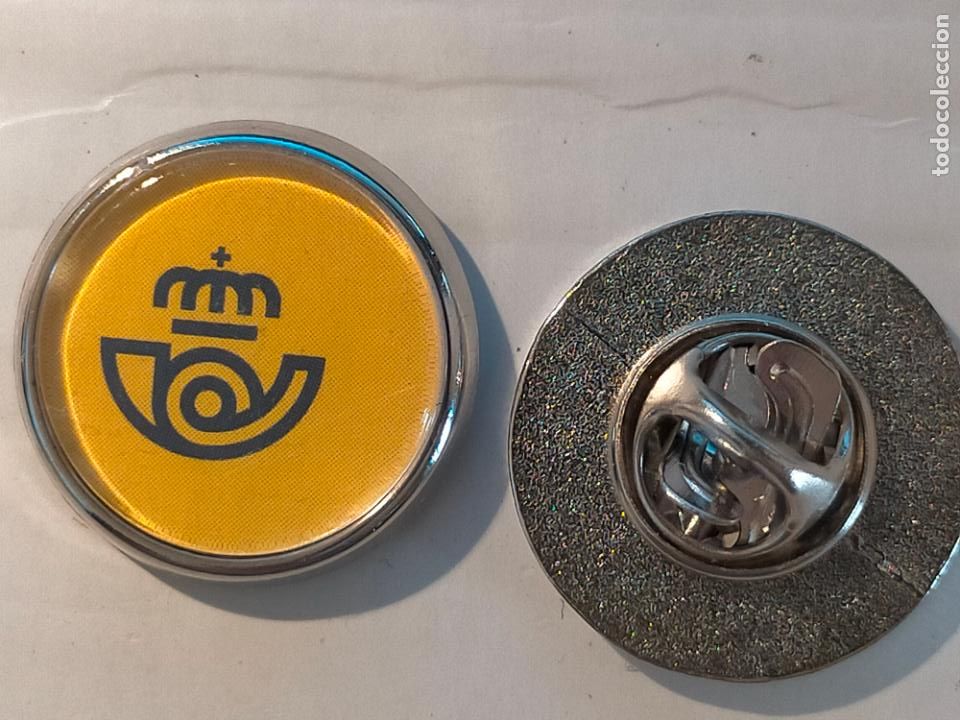 Pins de colecci&oacute;n: pin redondo metal - CORREOS Y TELEGRAFOS ESPA&Ntilde;A
