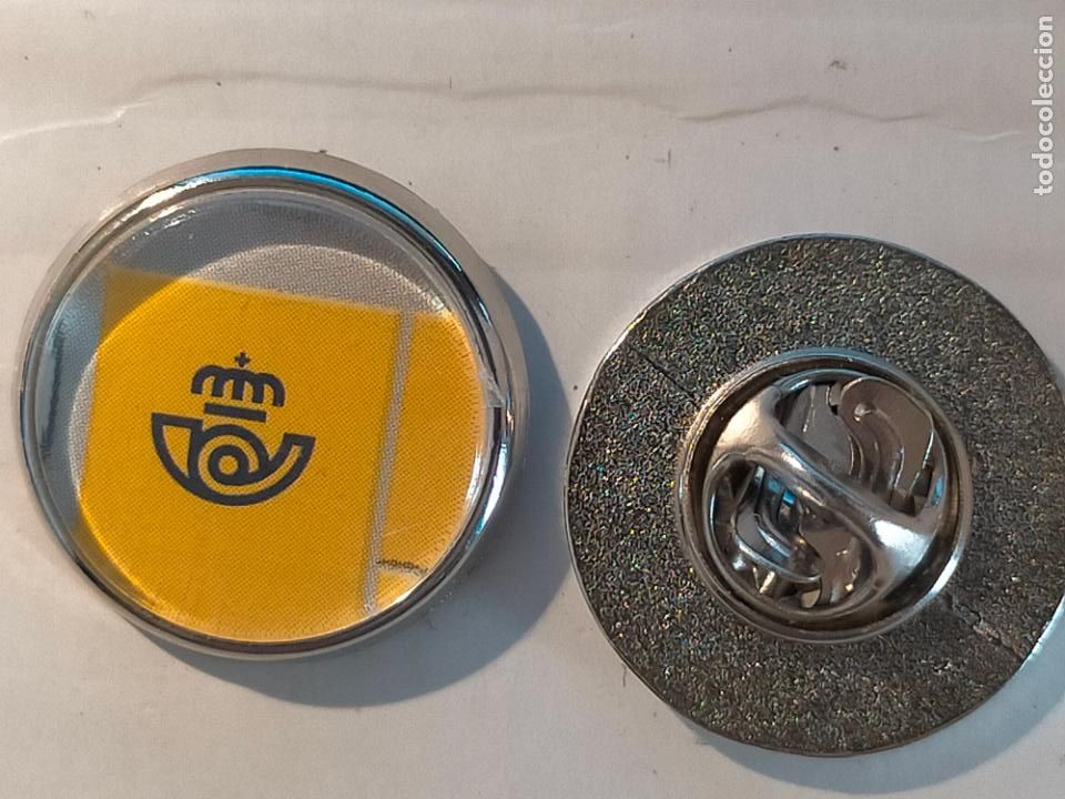 Collection pins: pin redondo metal - CORREOS Y TELEGRAFOS ESPA&Ntilde;A