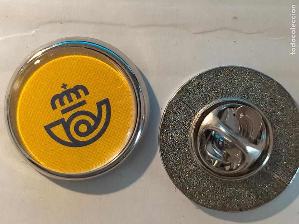 Pins de colecci&oacute;n: pin redondo metal - CORREOS Y TELEGRAFOS ESPA&Ntilde;A
