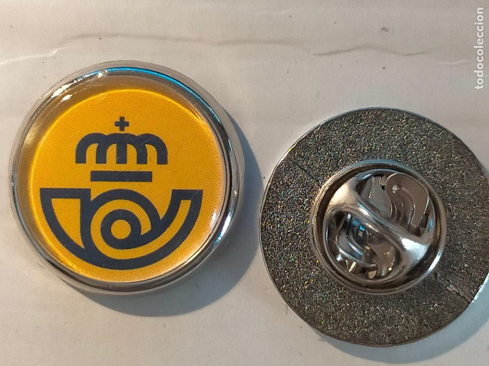Pins de colecci&oacute;n: pin redondo metal - CORREOS Y TELEGRAFOS ESPA&Ntilde;A