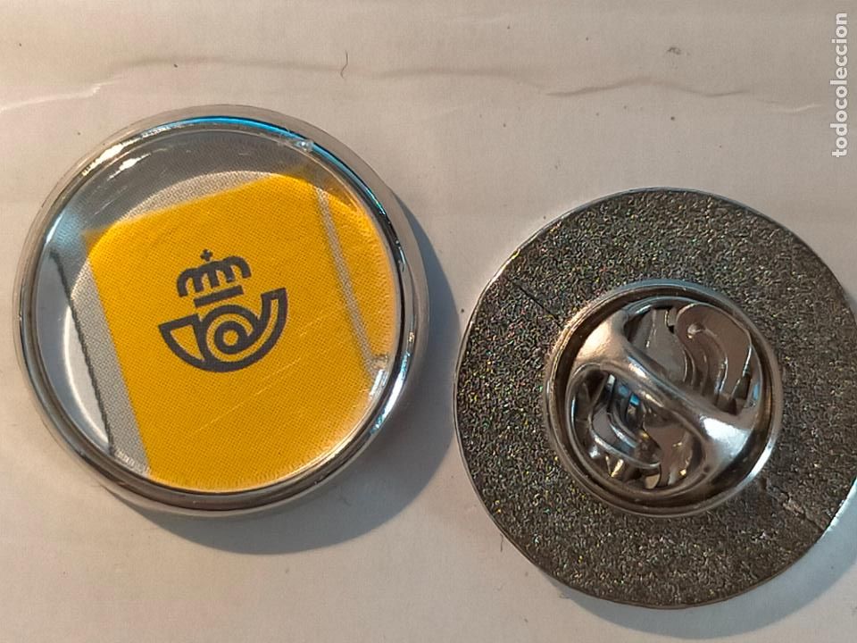 Pins de colecci&oacute;n: pin redondo metal - CORREOS Y TELEGRAFOS ESPA&Ntilde;A
