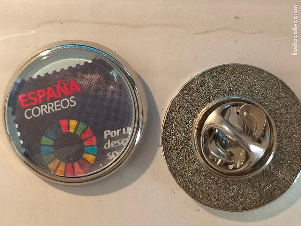 Collection pins: pin redondo metal - CORREOS Y TELEGRAFOS ESPA&Ntilde;A