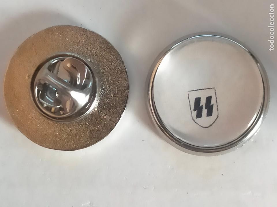 Pin's de collection: PIN REDONDO METAL - MILITAR HITLER EJERCITO ALEMAN. GUERRA MUNDIAL