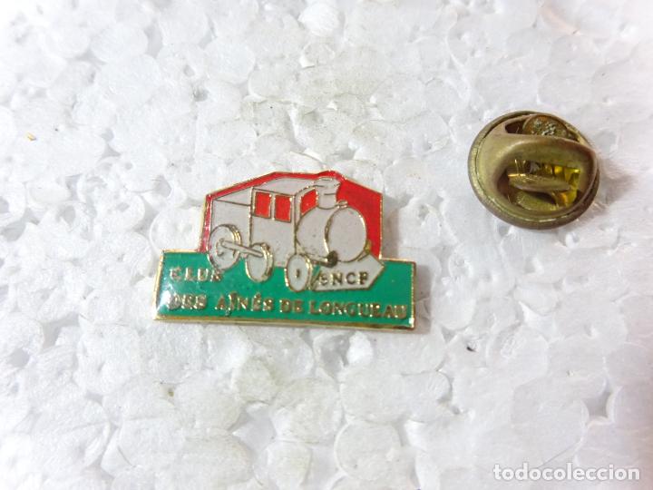 Pins de cole&ccedil;&atilde;o: PIN DE TRENES FERROCARRILES. SNCF FRANCIA CLUB DES AIN&Eacute;S DE LONGUEAU