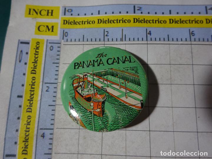 Pins de colecci&oacute;n: BROCHE CHAPA TURISMO BARCOS NAVIERA. EL CANAL DE PANAM&Aacute;