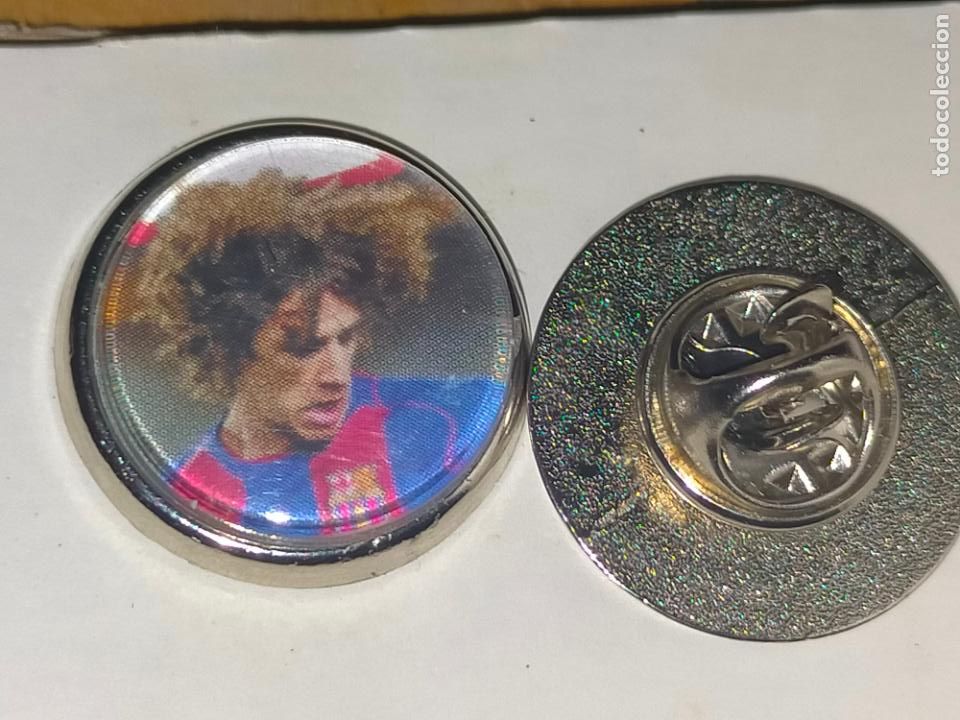 Collection pins: PIN REDONDO METAL - FUTBOL EQUIPO club Barcelona JUGADOR PLANTILLA ALINEACION