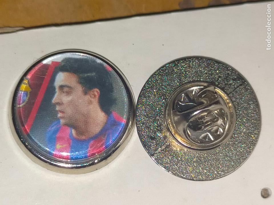 Collection pins: PIN REDONDO METAL - FUTBOL EQUIPO club Barcelona JUGADOR PLANTILLA ALINEACION