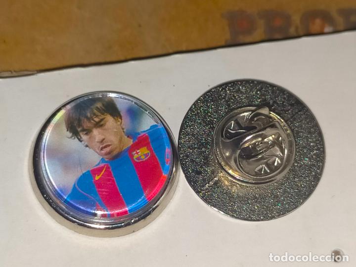 Collection pins: PIN REDONDO METAL - FUTBOL EQUIPO club Barcelona JUGADOR PLANTILLA ALINEACION