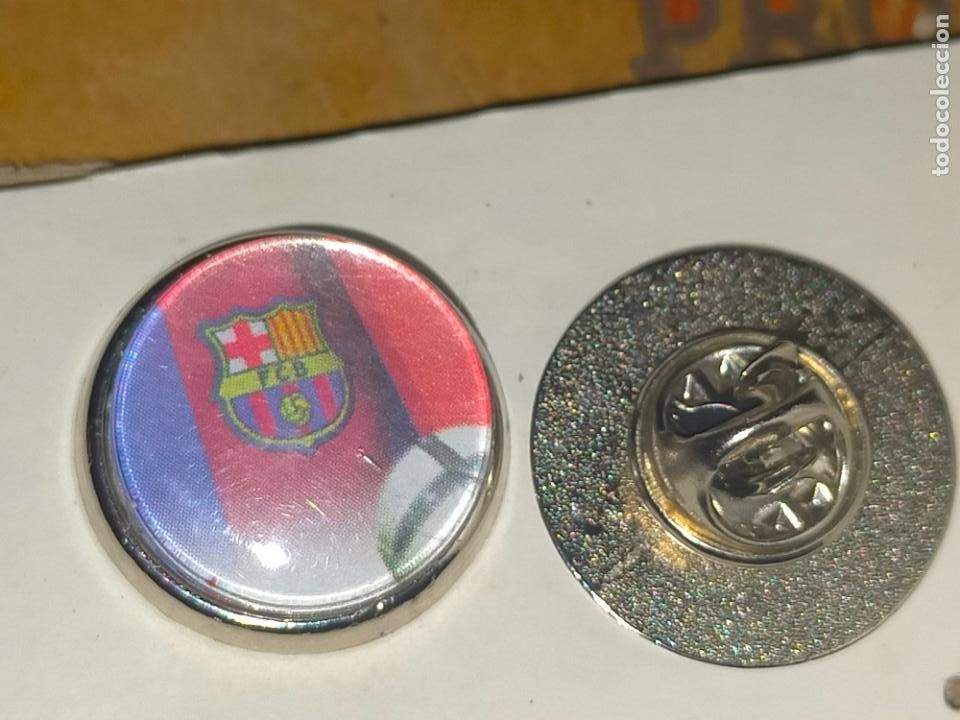 Collection pins: PIN REDONDO METAL - FUTBOL EQUIPO club Barcelona escudo