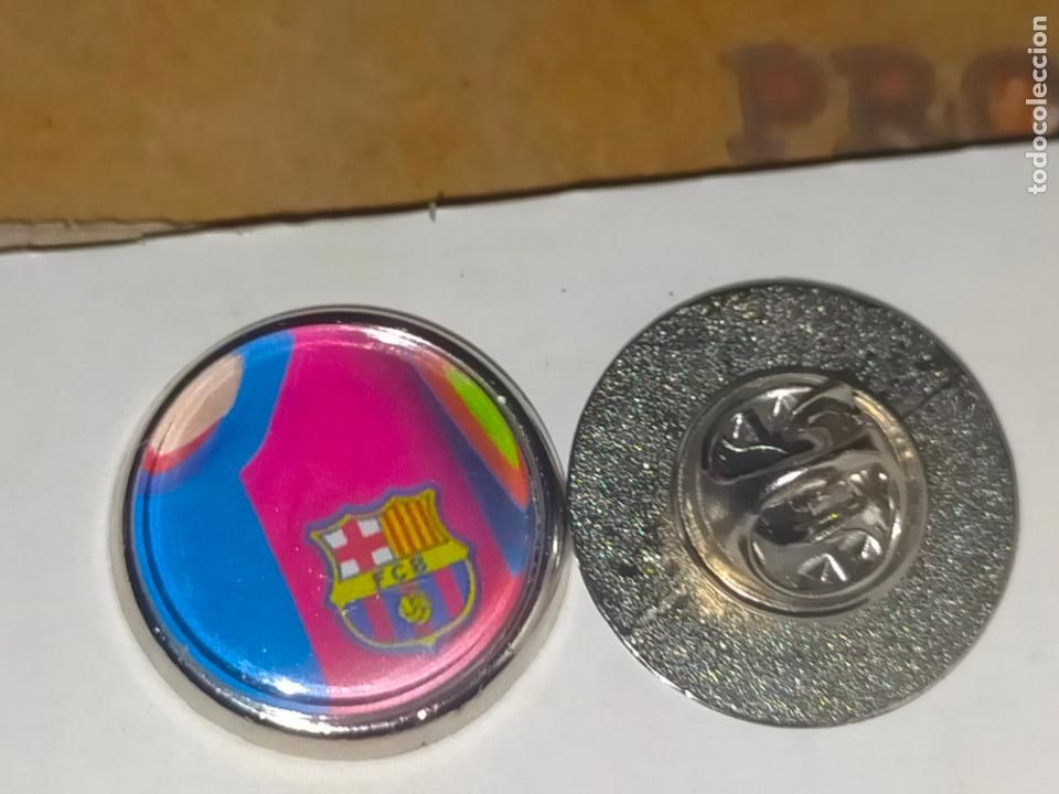 Collection pins: PIN REDONDO METAL - FUTBOL EQUIPO club Barcelona escudo