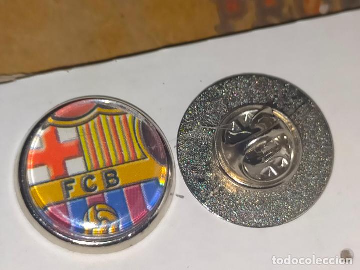 Collection pins: PIN REDONDO METAL - FUTBOL EQUIPO club Barcelona escudo