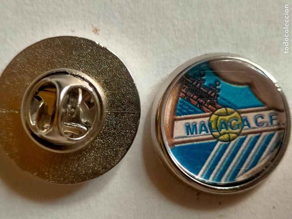 Sammlung von Pins: PIN REDONDO METAL - FUTBOL EQUIPO CLUB - MALAGA - ESCUDO